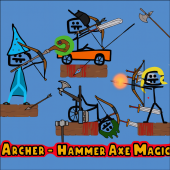 Play Archer - Hammer Axe Magic now!