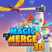 PLay Magic Merge: Tower Defense 3D now!