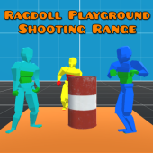 Play Ragdoll Playground Shooting Range now!